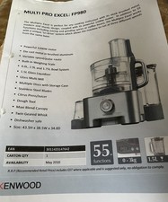 Kenwood Mixer/food